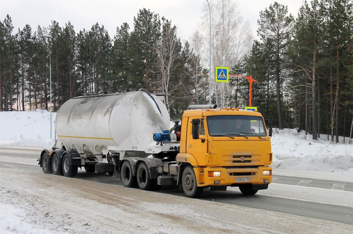 Красноярский край, № Р 385 ВУ 124 — КамАЗ-65116-N3(78)