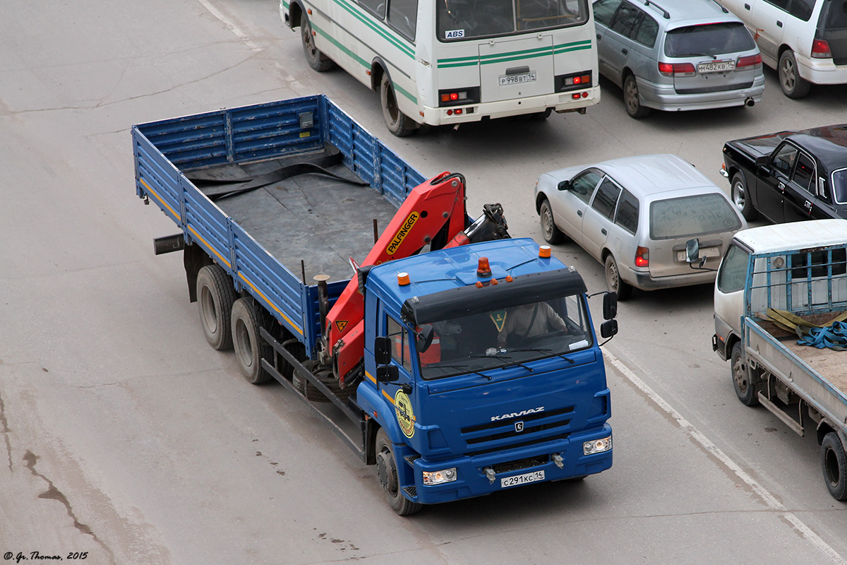 Саха (Якутия), № С 291 КС 14 — КамАЗ-65117-N3(78)