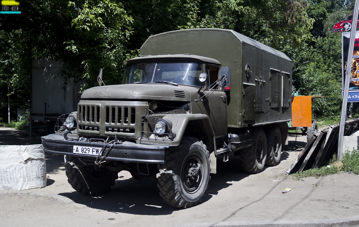 Алматы, № A 829 FW — ЗИЛ-131 (общая модель)