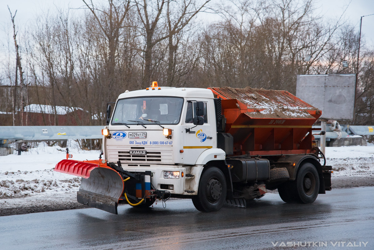 Архангельская область, № М 029 НТ 29 — КамАЗ-53605-A5(48)