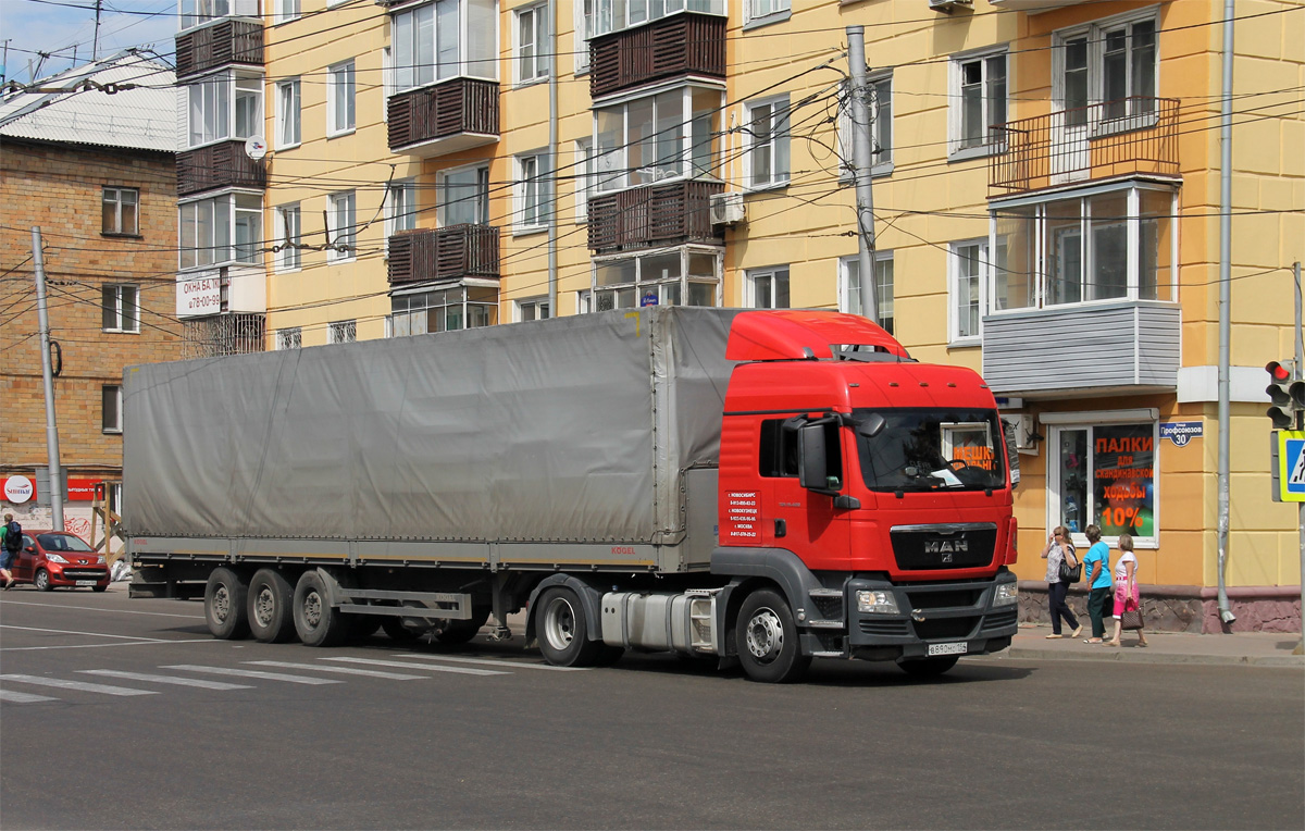 Новосибирская область, № В 890 МС 154 — MAN TGS 19.400