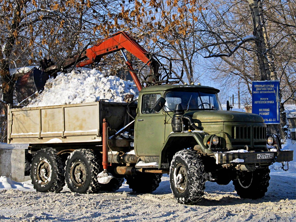 Алтайский край, № Р 277 ТХ 22 — ЗИЛ-131 (общая модель)