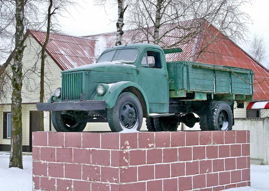 Могилёвская область, № (BY-6) Б/Н 0006 — ГАЗ-51А; Техника на постаментах, памятники (Могилёвская область); Транспортные средства без номеров (Могилёвская область)