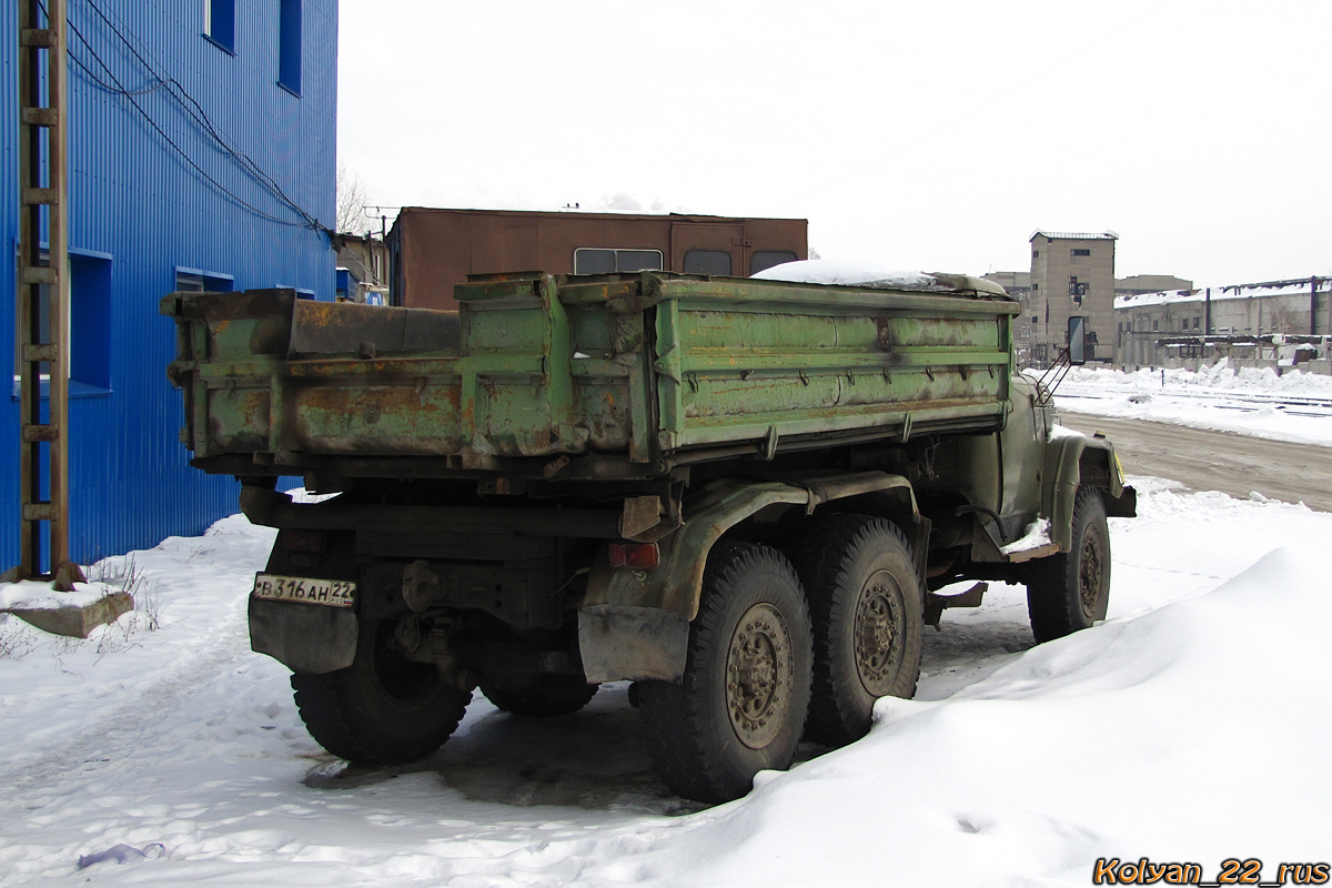 Алтайский край, № В 316 АН 22 — ЗИЛ-131 (общая модель)