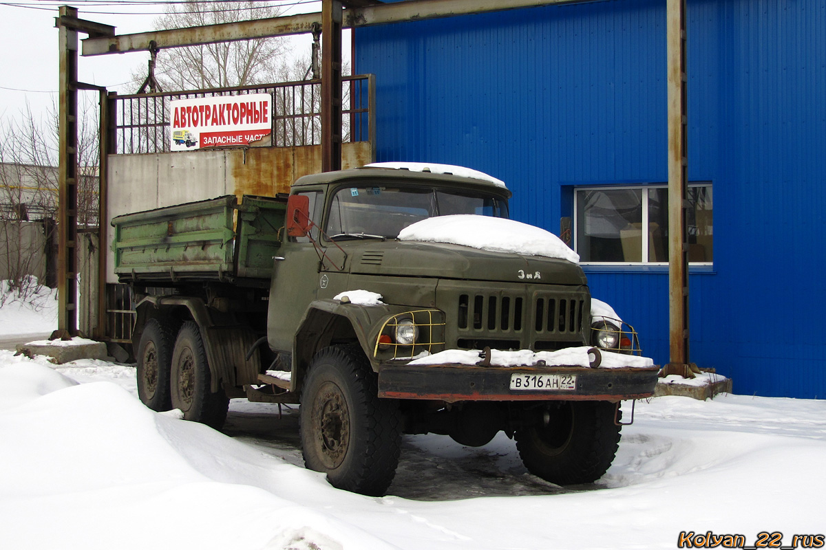 Алтайский край, № В 316 АН 22 — ЗИЛ-131 (общая модель)
