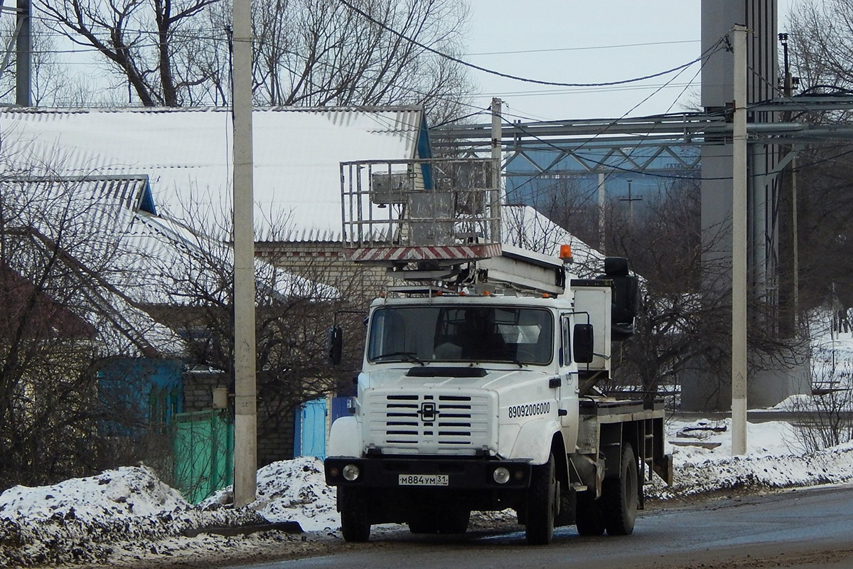 Белгородская область, № М 884 УМ 31 — ЗИЛ-4329 (УАМЗ)