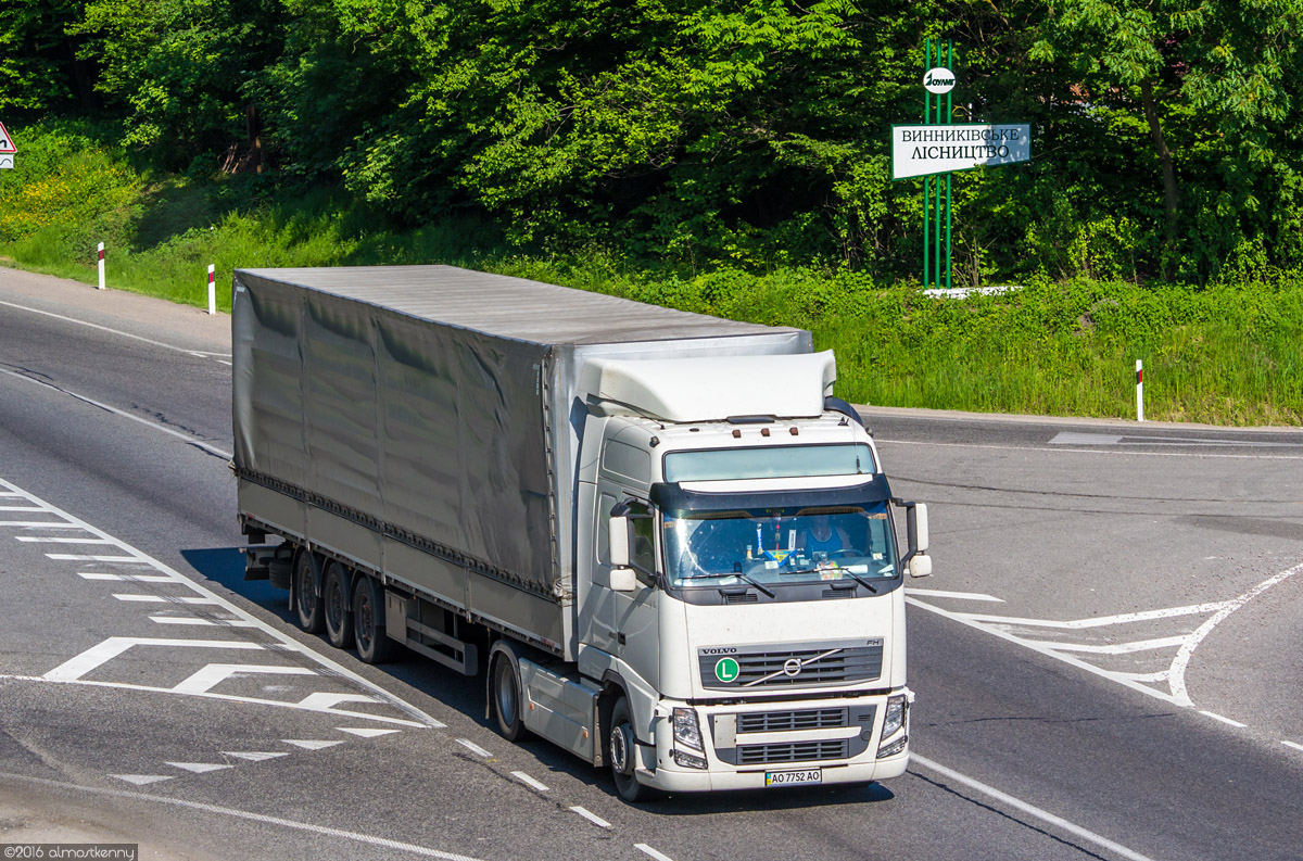 Закарпатская область, № АО 7752 АО — Volvo ('2008) FH.460