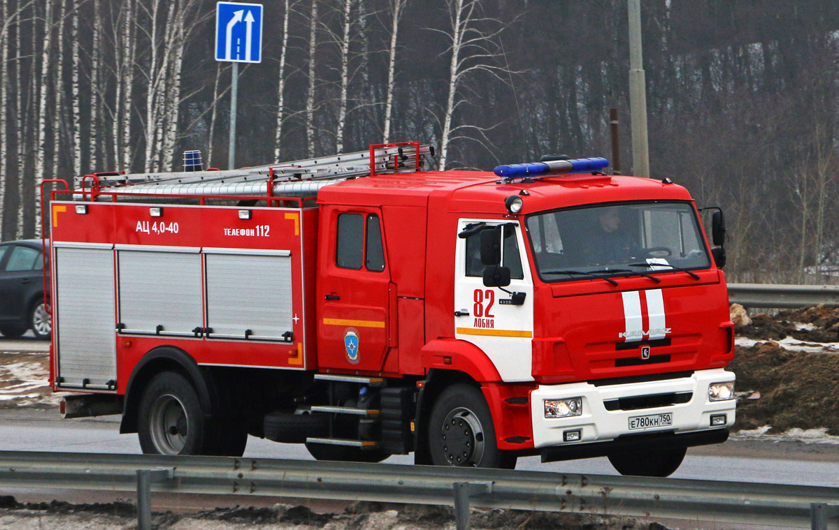 Московская область, № Е 780 КН 750 — КамАЗ-43253-R4(28)