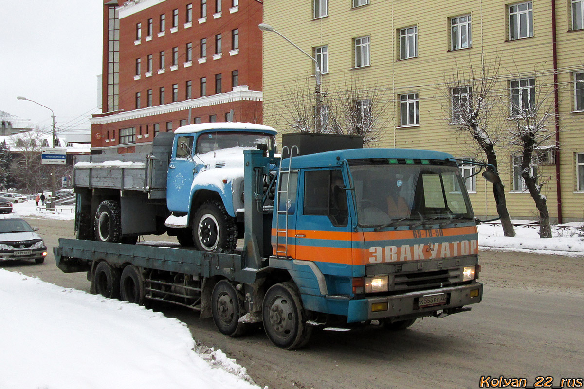 Алтайский край, № К 555 РС 22 — Mitsubishi Fuso (общая модель)