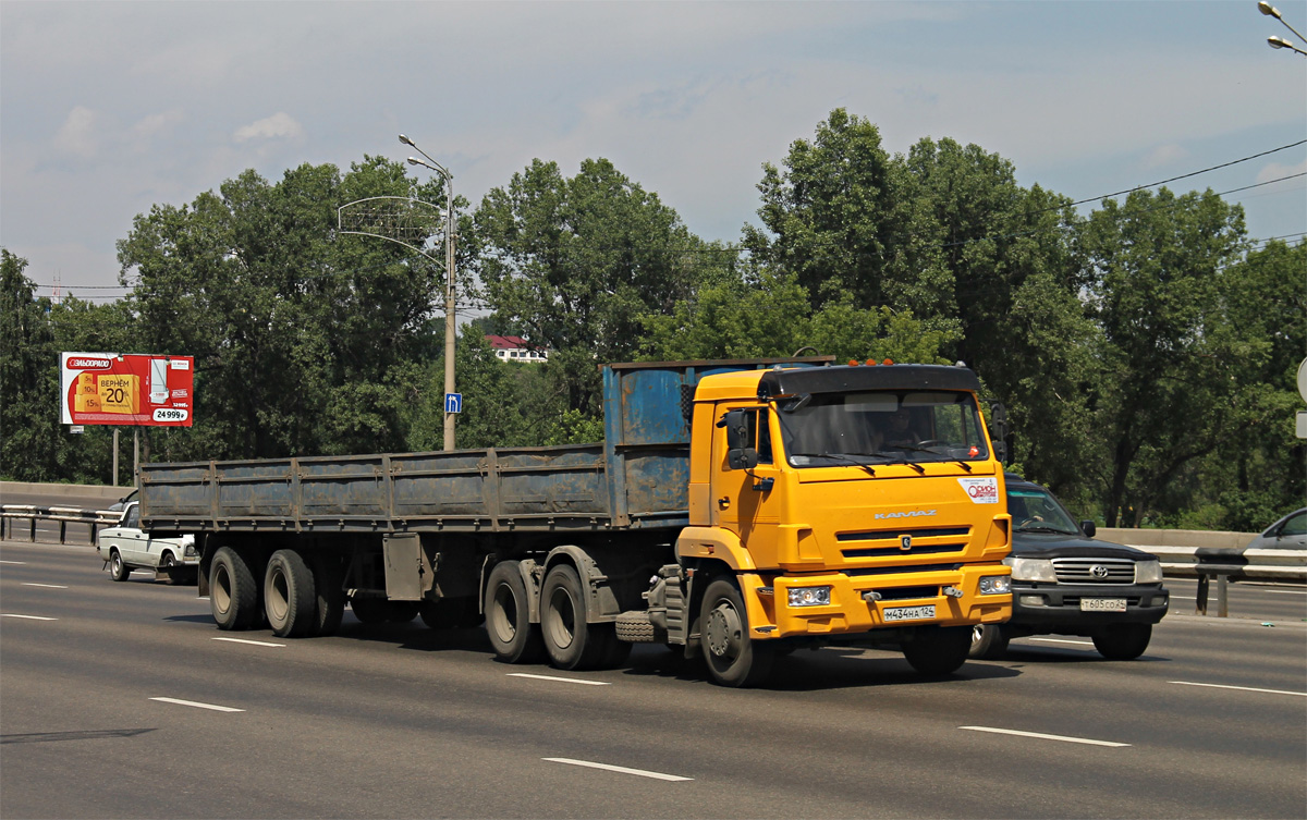 Красноярский край, № М 434 НА 124 — КамАЗ-65116-A4(23)
