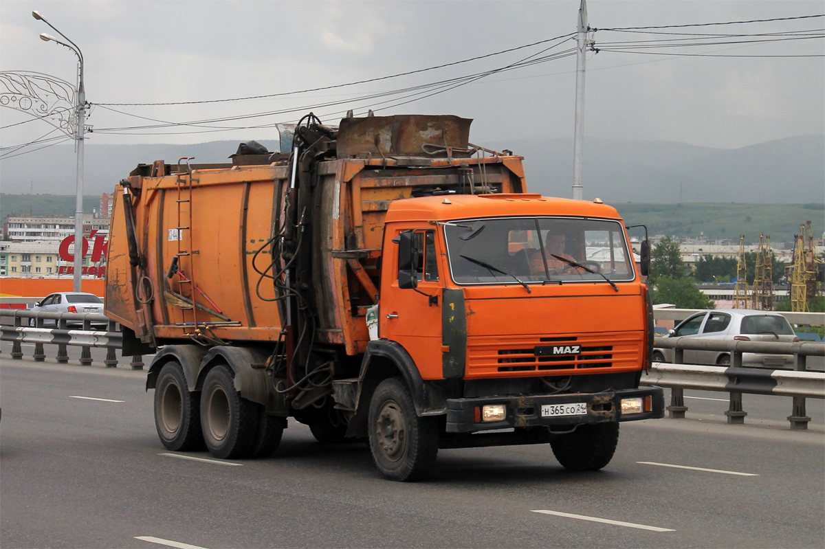 Красноярский край, № Н 365 СО 24 — КамАЗ-53215-15 [53215R]