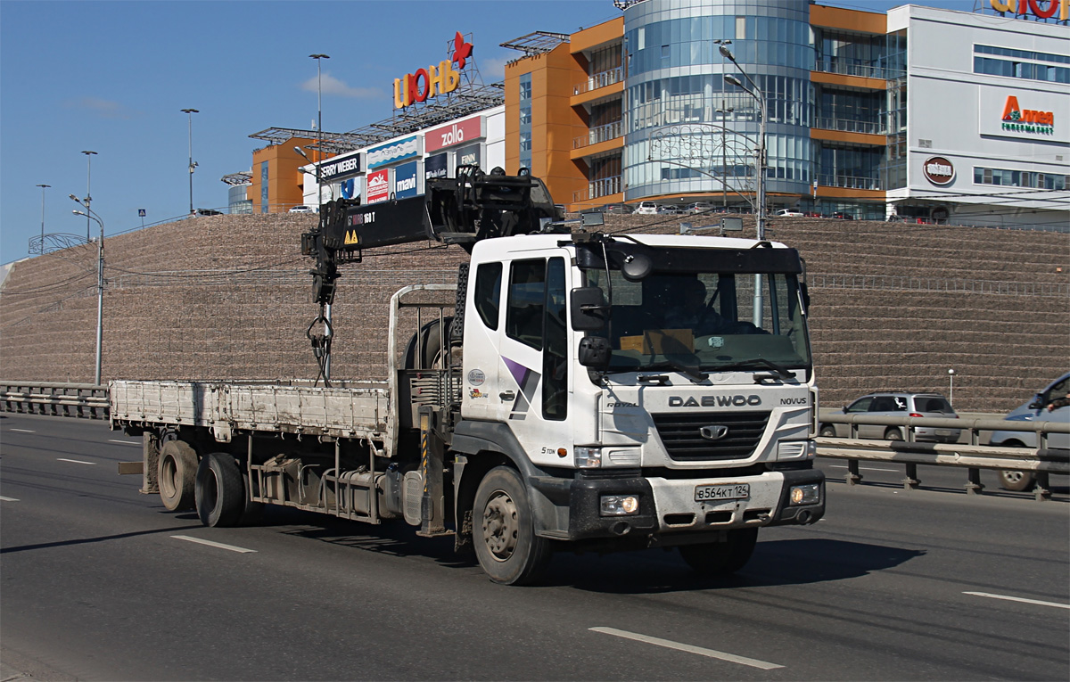Красноярский край, № В 564 КТ 124 — Daewoo Novus