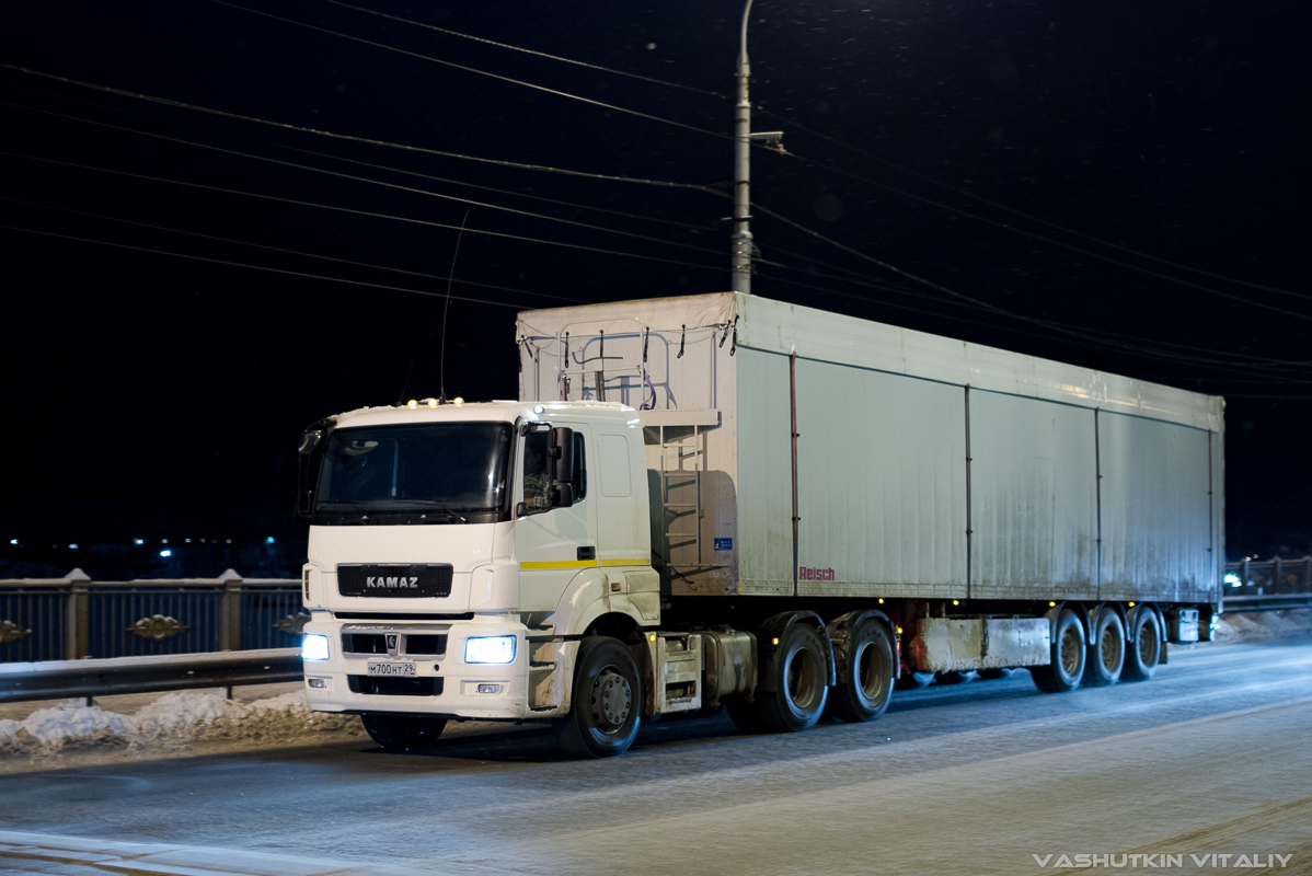 Архангельская область, № М 700 НТ 29 — КамАЗ-65206-T5(68)