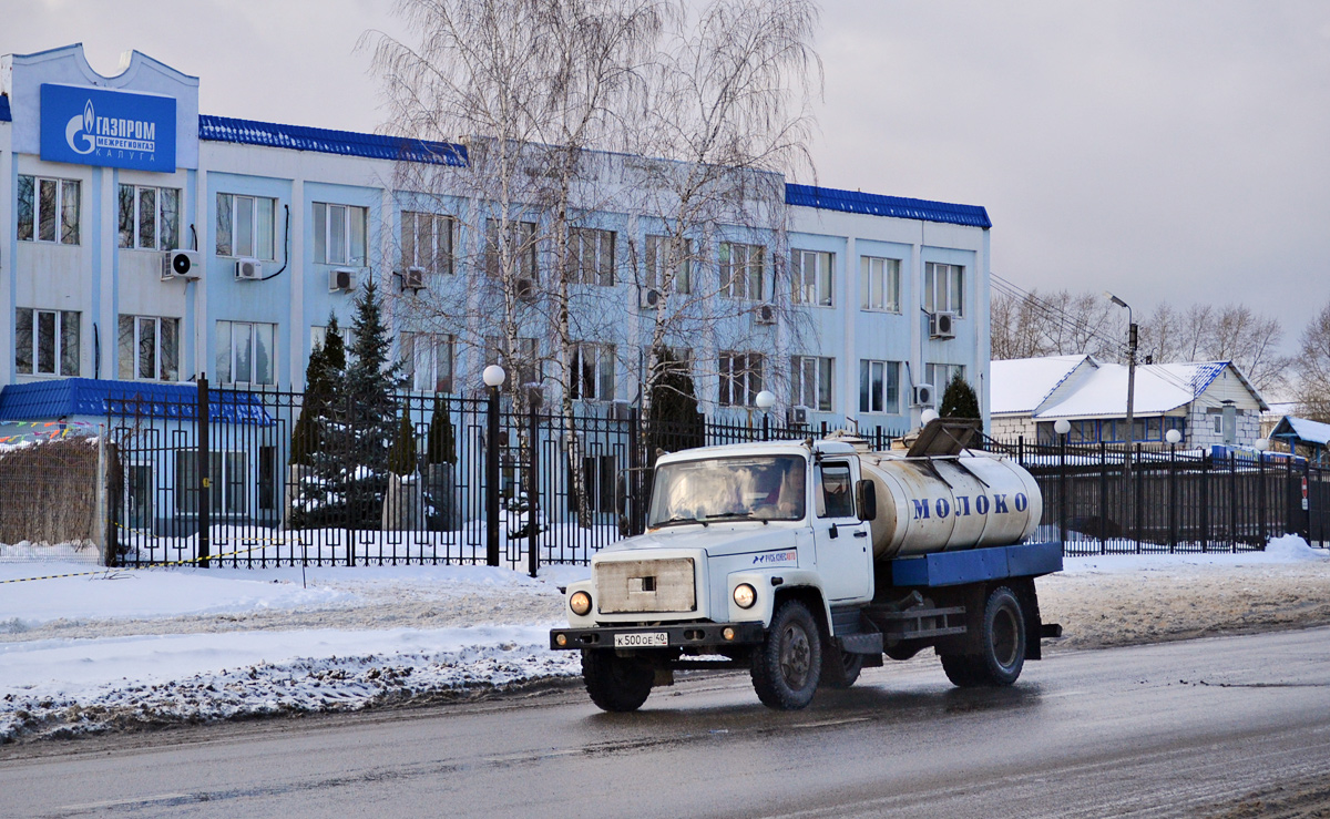Калужская область, № К 500 ОЕ 40 — ГАЗ-3307