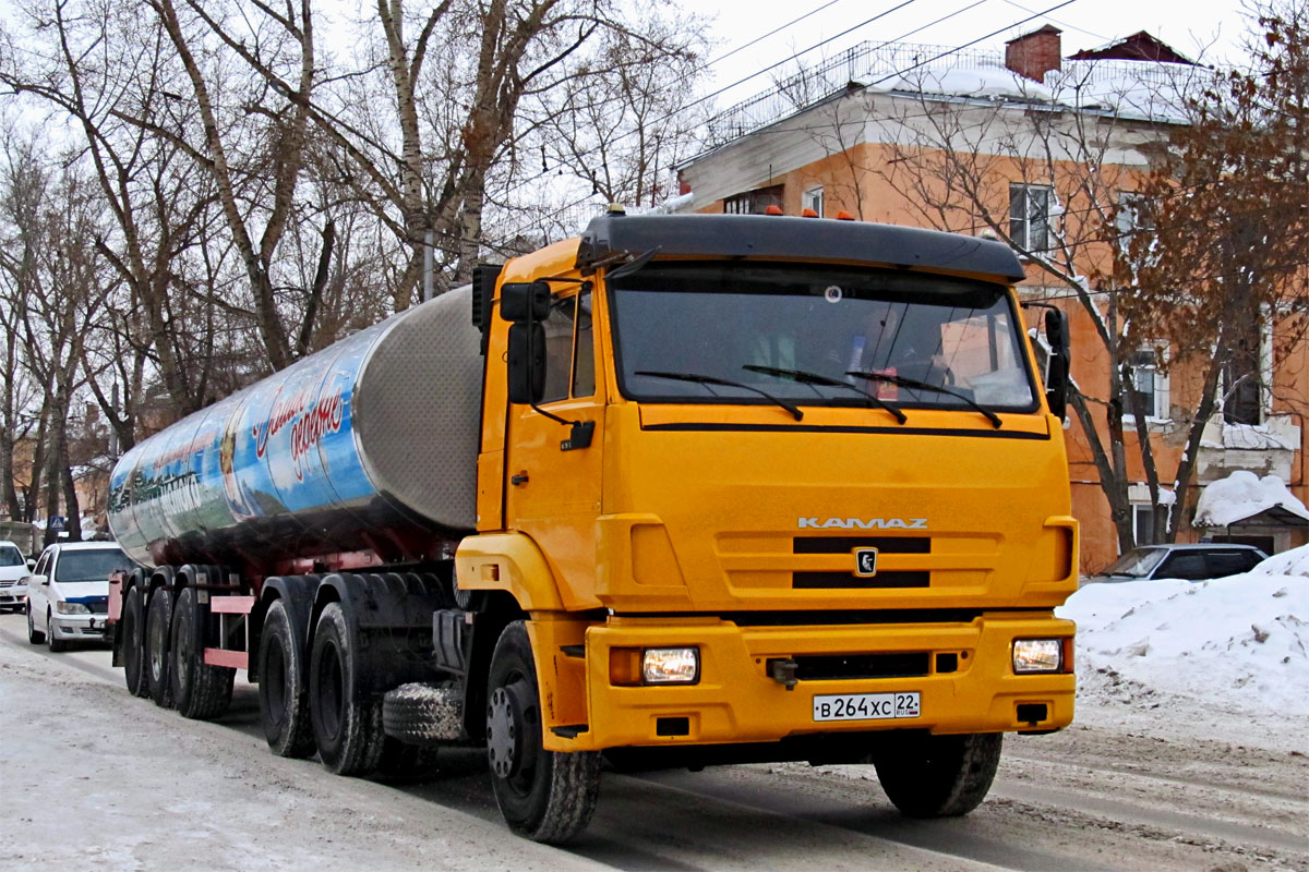 Алтайский край, № В 264 ХС 22 — КамАЗ-65116-N3(78)