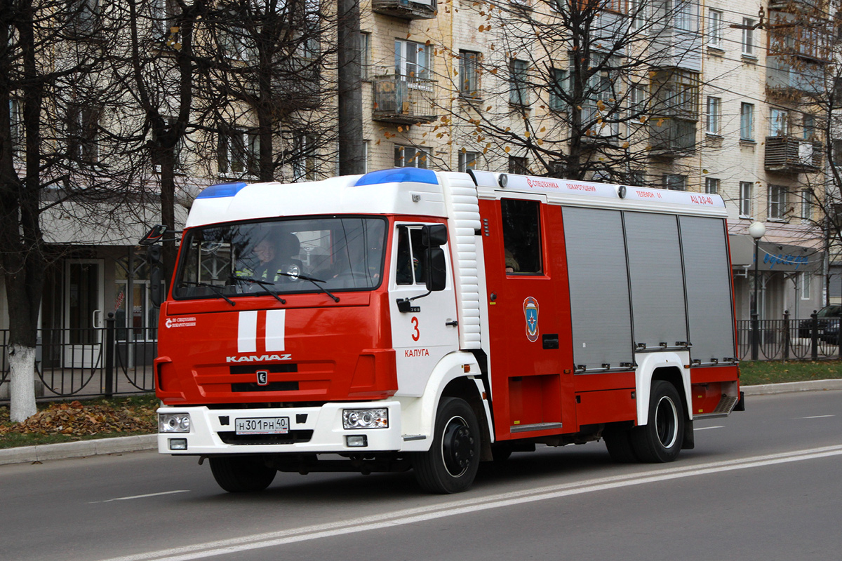 Калужская область, № Н 301 РН 40 — КамАЗ-4308-H3(99)