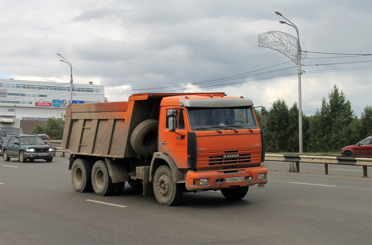 Красноярский край, № К 928 ММ 124 — КамАЗ-65115-D3(97)