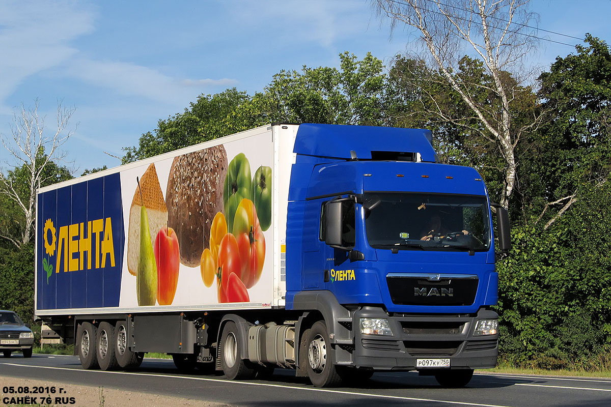 Московская область, № Р 097 КУ 750 — MAN TGS 18.400