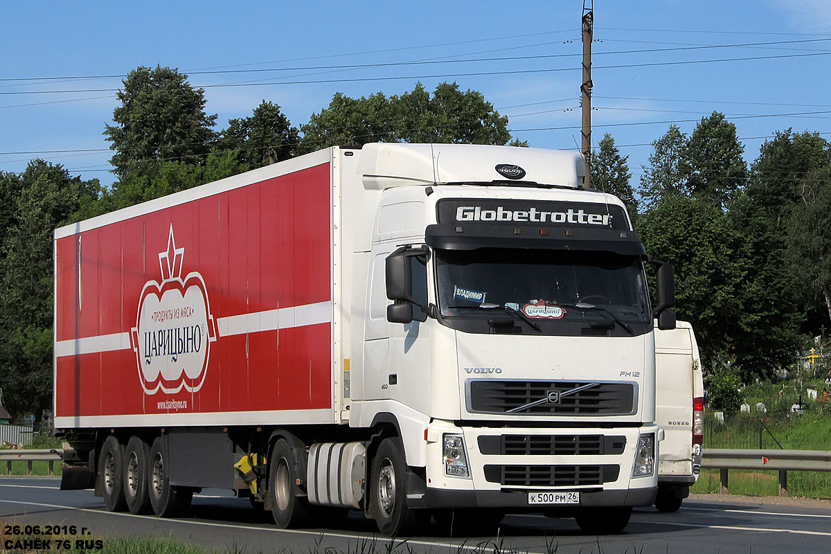 Ставропольский край, № К 500 РМ 26 — Volvo ('2002) FH12.460