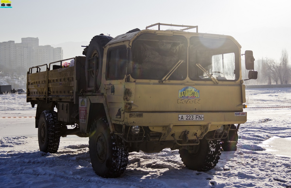 Алматы, № A 223 FN — MAN KAT (общая модель)