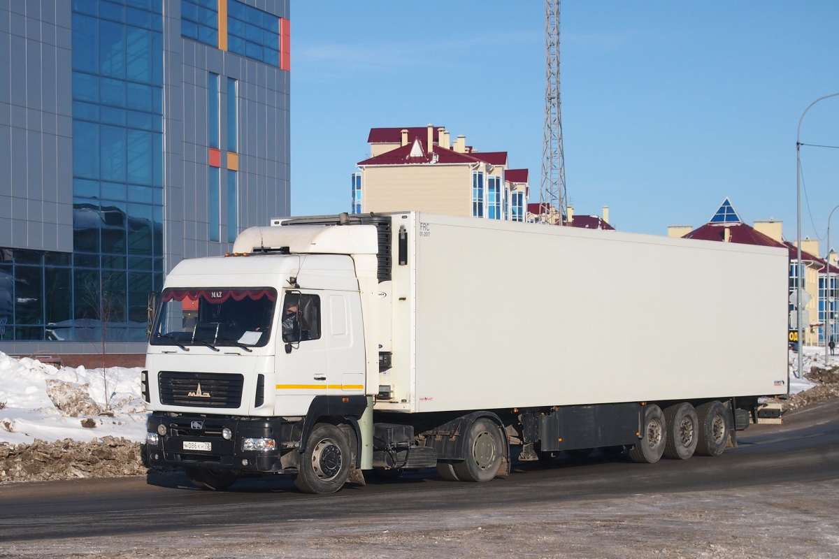 Тюменская область, № Н 086 КН 72 — МАЗ-5440A9