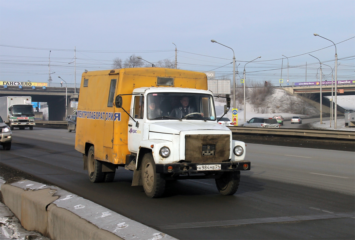 Красноярский край, № Н 984 МВ 24 — ГАЗ-3307