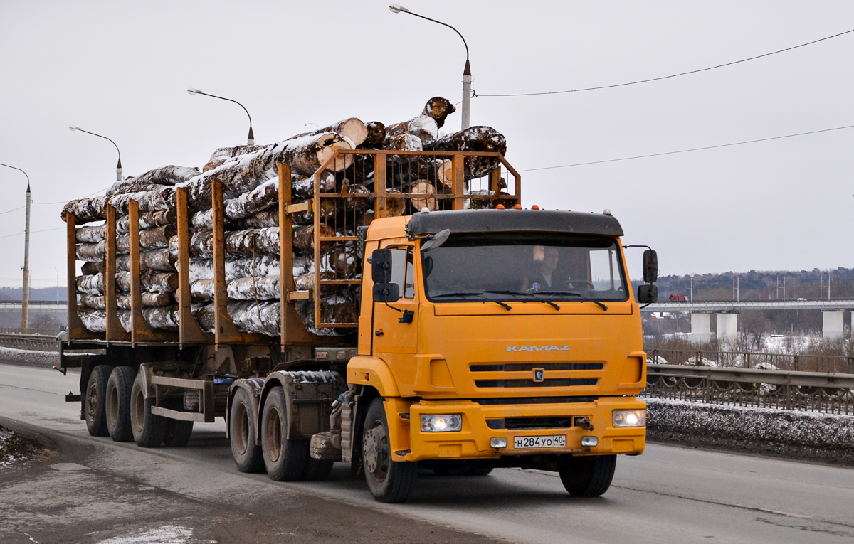 Калужская область, № Н 284 УО 40 — КамАЗ-65116-A4(23)