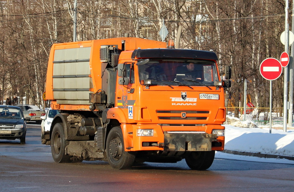 Москва, № О 105 ВУ 777 — КамАЗ-53605-A4(23)