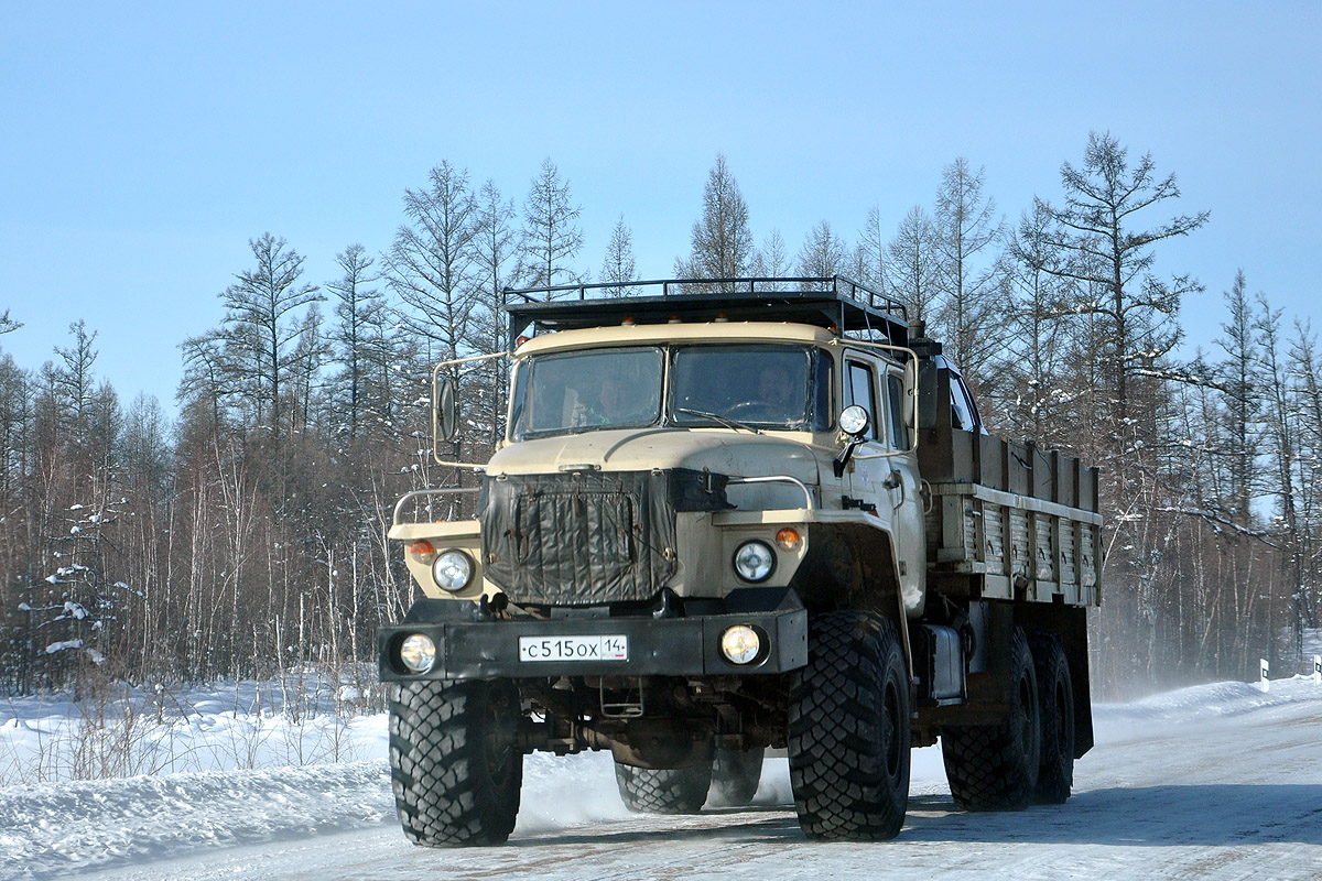 Саха (Якутия), № С 515 ОХ 14 — Урал-4320-40