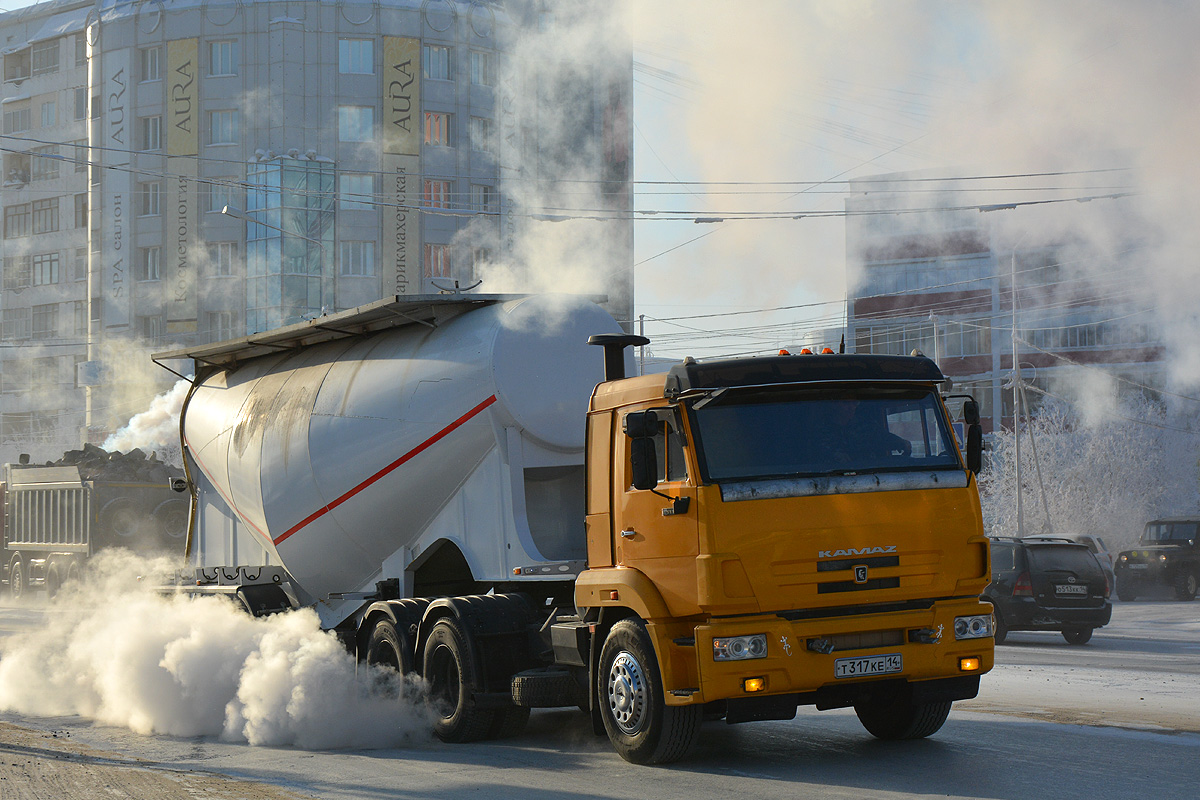 Саха (Якутия), № Т 317 КЕ 14 — КамАЗ-65116-N3(78)