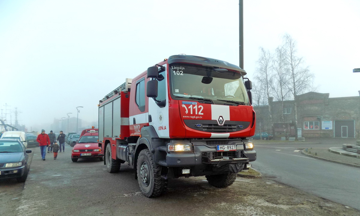 Латвия, № 102 — Renault Kerax