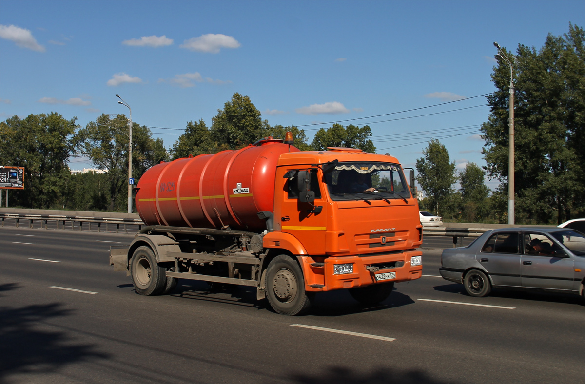 Красноярский край, № О 432 НК 124 — КамАЗ-43253-H3(99)