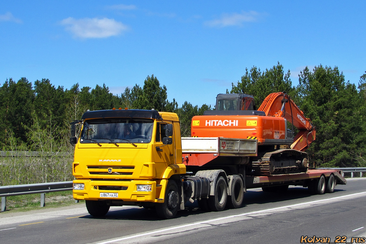 Алтайский край, № О 867 УА 22 — КамАЗ-65116-A4(23)