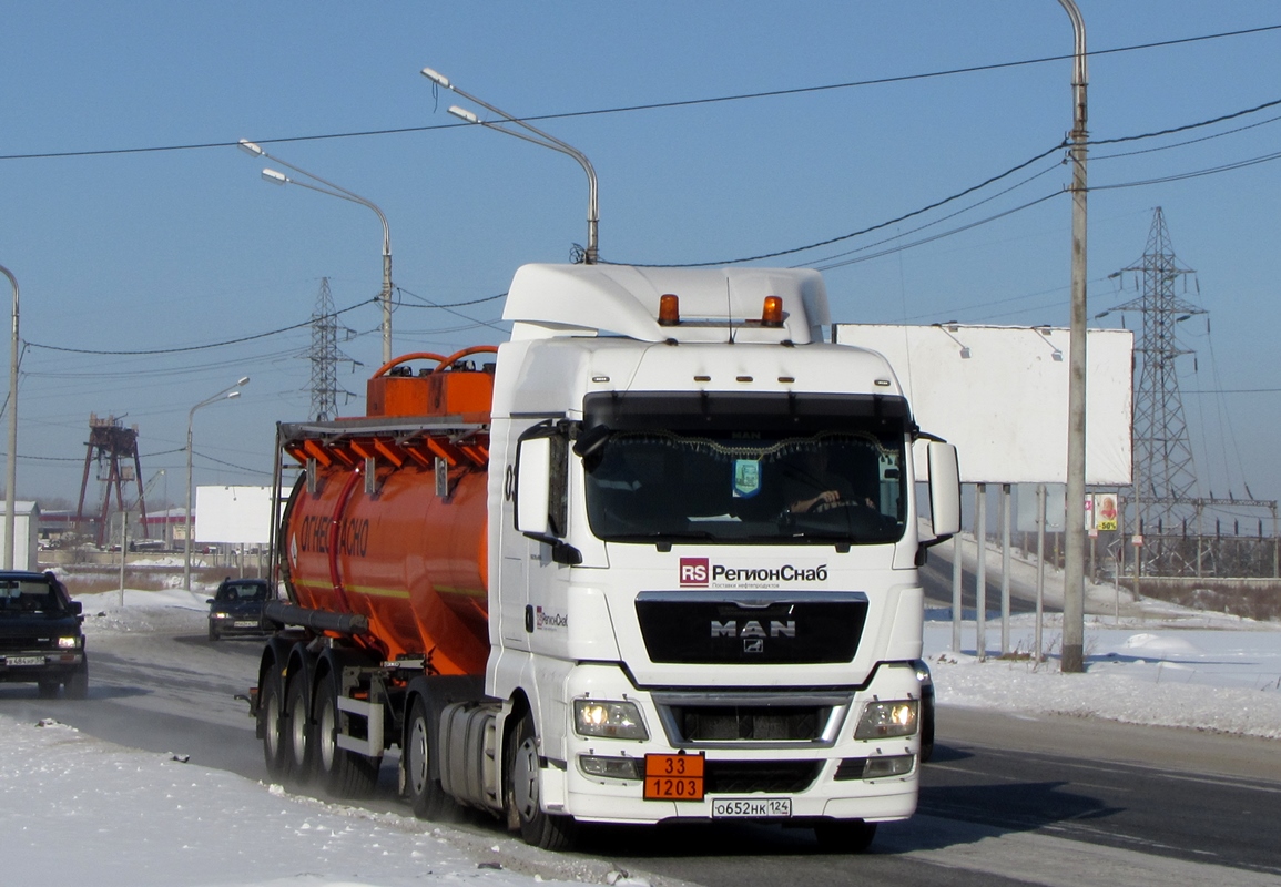 Красноярский край, № 03 — MAN TGX ('2007) 18.400