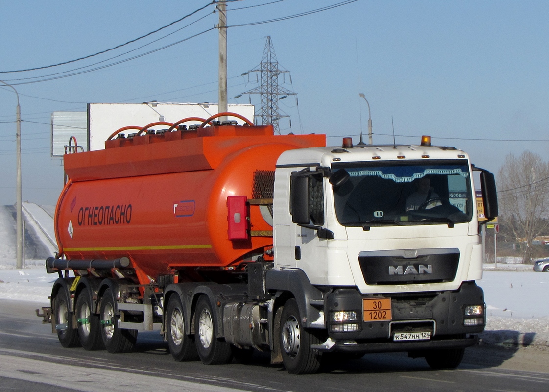 Красноярский край, № К 547 НН 124 — MAN TGS 26.440