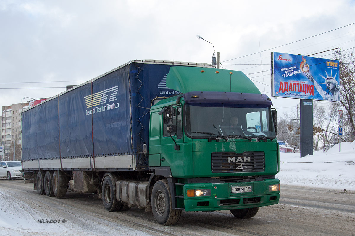 Татарстан, № Т 080 ХК 116 — MAN F2000 19.414