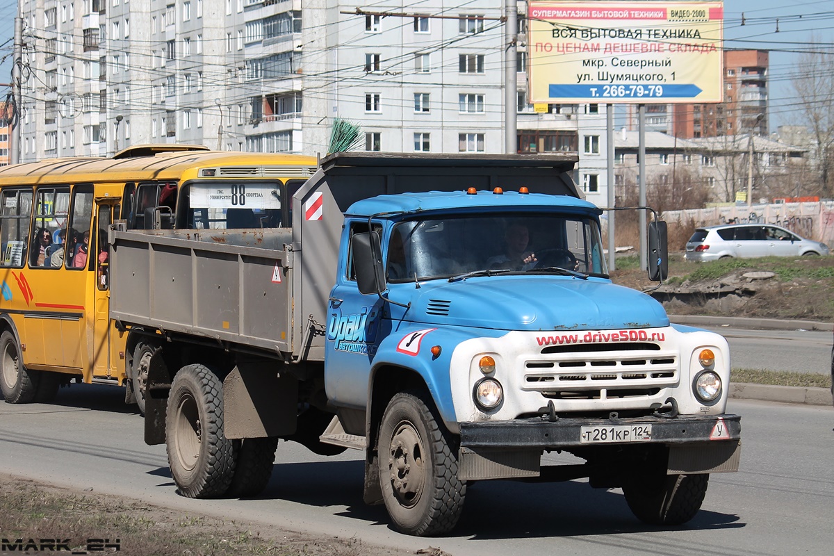 Красноярский край, № Т 281 КР 124 — ЗИЛ-495710