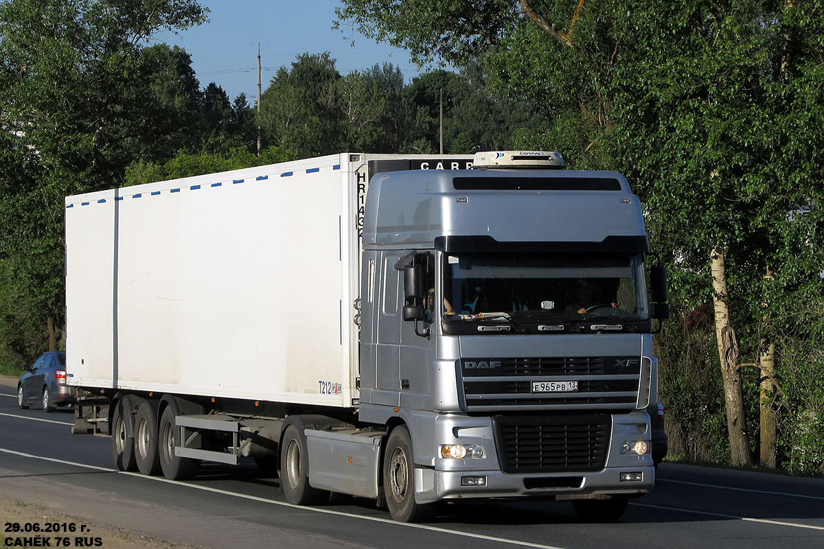 Мордовия, № Е 965 РВ 13 — DAF XF95 FT