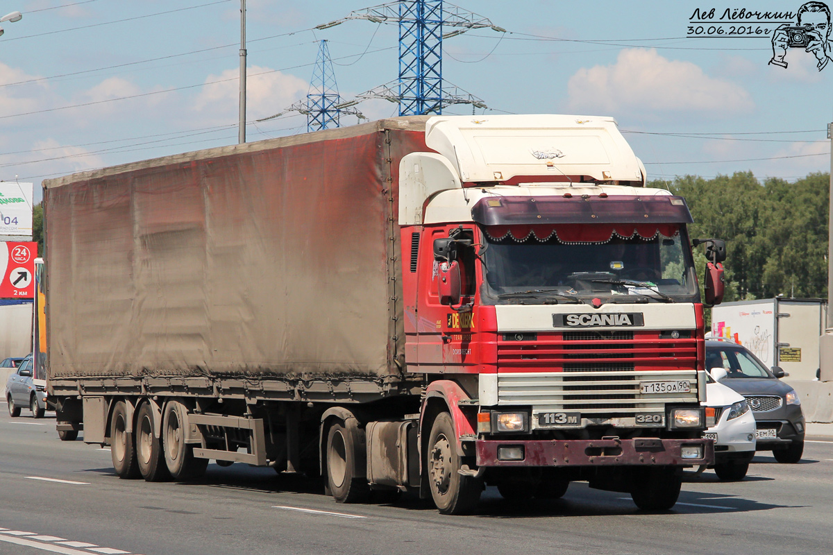 Московская область, № Т 135 ОА 90 — Scania (II) R113M
