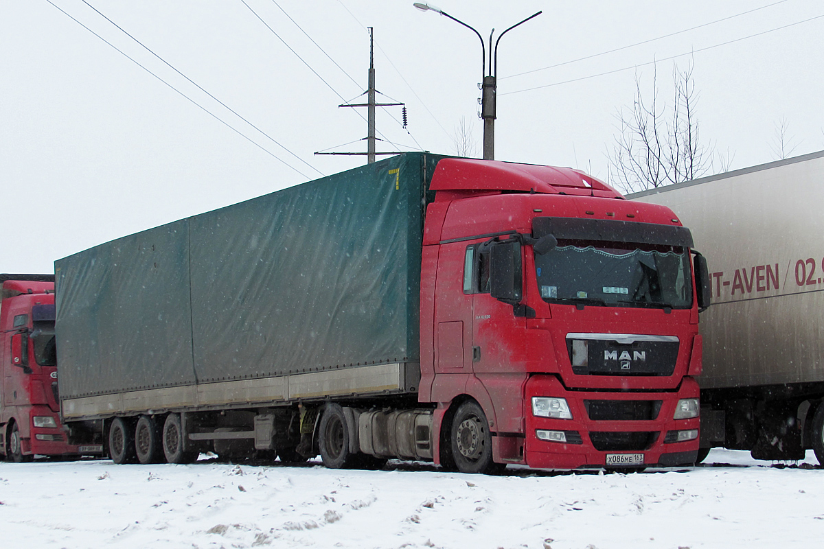 Самарская область, № Х 086 МЕ 163 — MAN TGX ('2007) 18.400