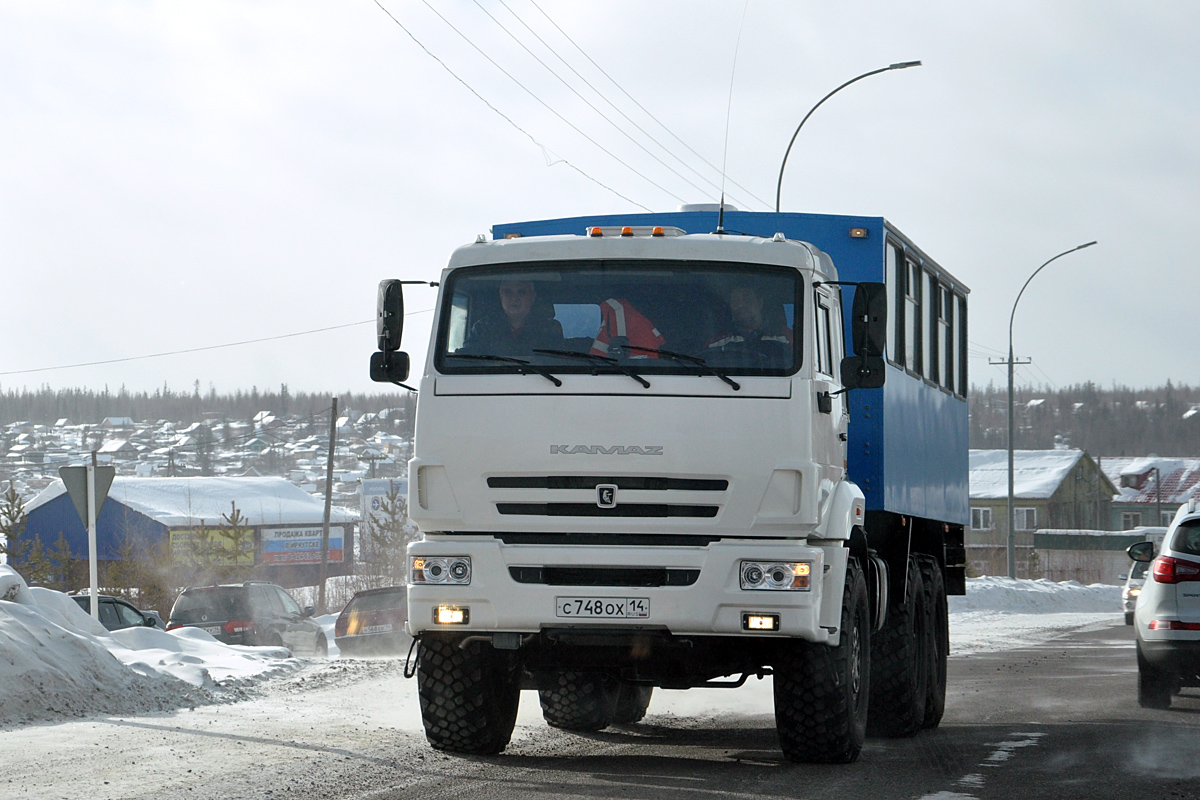 Саха (Якутия), № С 748 ОХ 14 — КамАЗ-5350-42