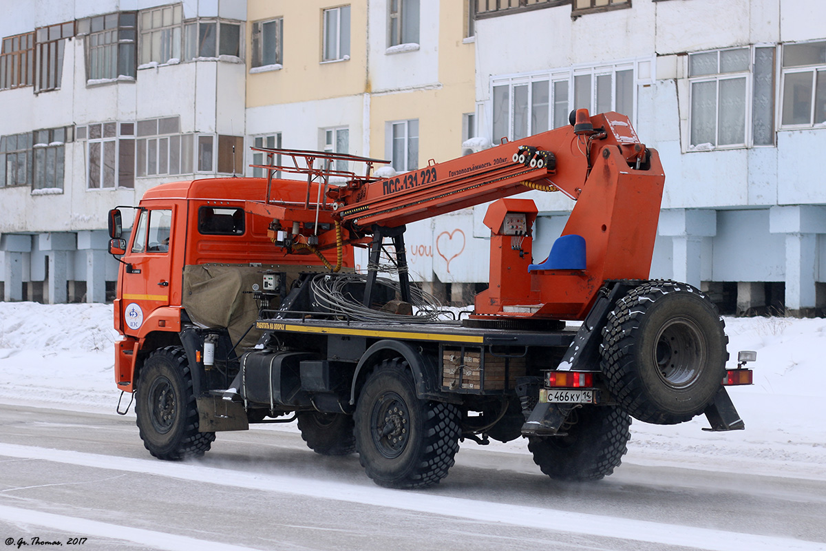Саха (Якутия), № С 466 КУ 14 — КамАЗ-43502-45