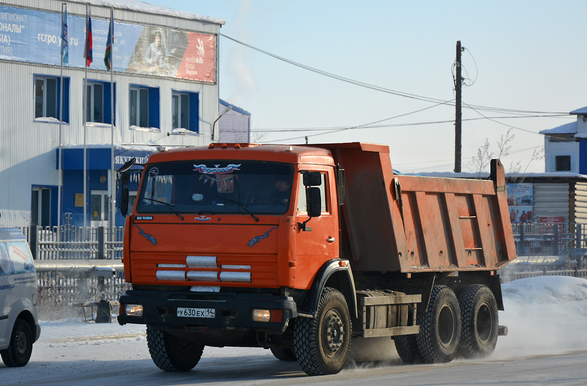 Саха (Якутия), № У 630 ЕХ 14 — КамАЗ-65115-62