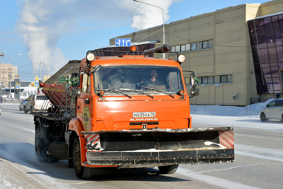 Саха (Якутия), № М 635 КА 14 — КамАЗ-43253-H3(99)