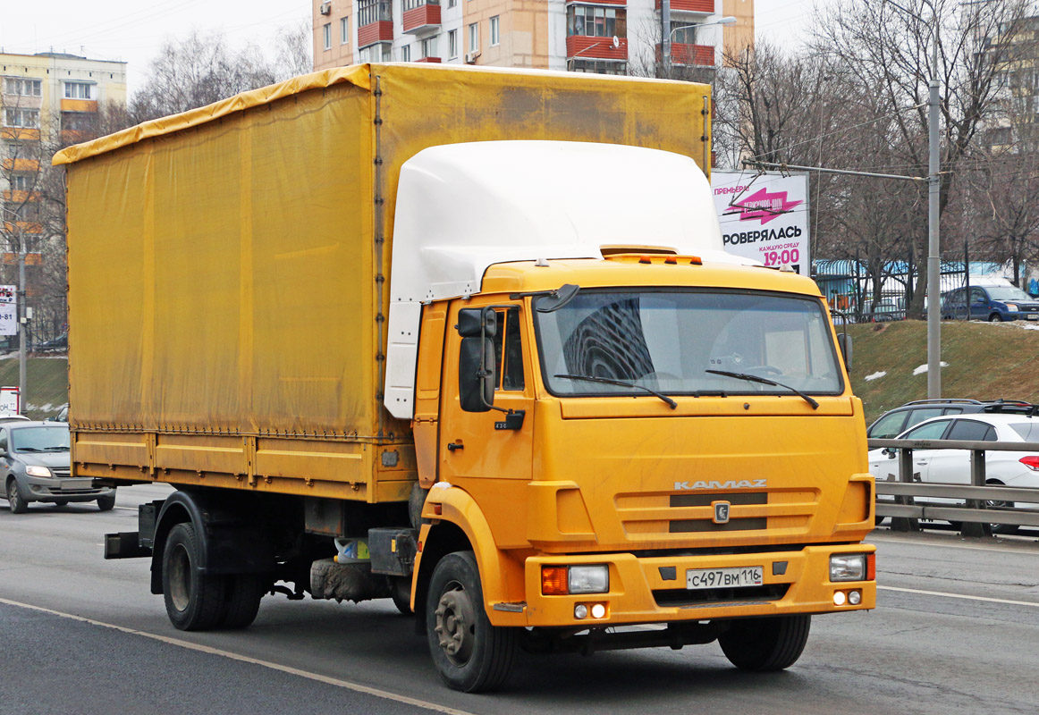Татарстан, № С 497 ВМ 116 — КамАЗ-4308-C3(79)