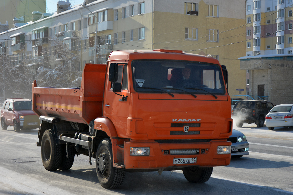 Саха (Якутия), № У 286 КВ 14 — КамАЗ-43255-H3(99)