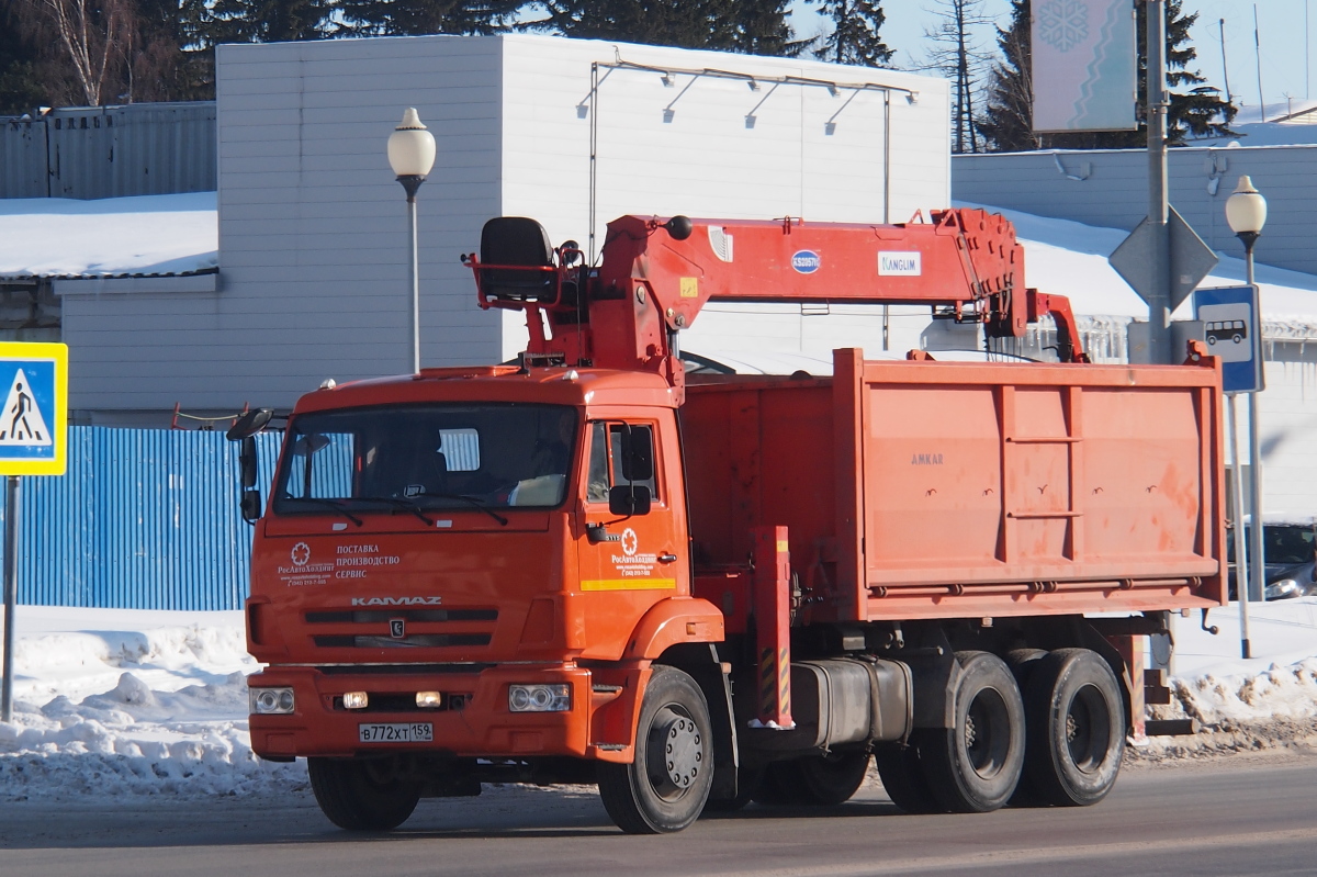 Ханты-Мансийский автоном.округ, № В 772 ХТ 159 — КамАЗ-65115-D3(97)