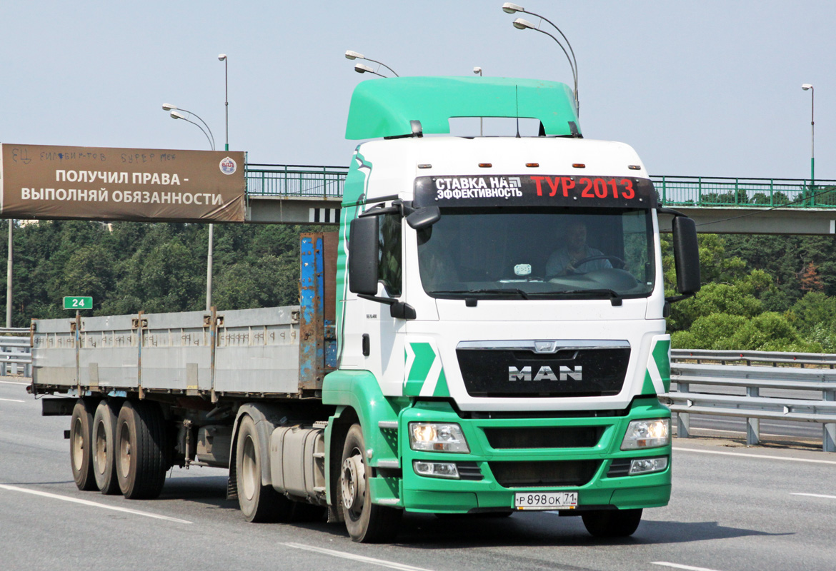 Тульская область, № Р 898 ОК 71 — MAN TGS 19.400