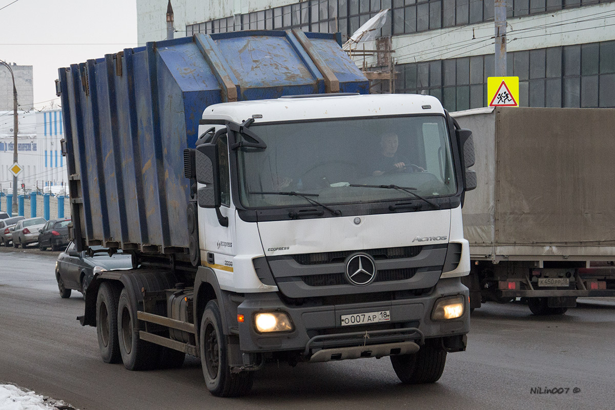 Удмуртия, № О 007 АР 18 — Mercedes-Benz Actros '09 3336 [Z9M]