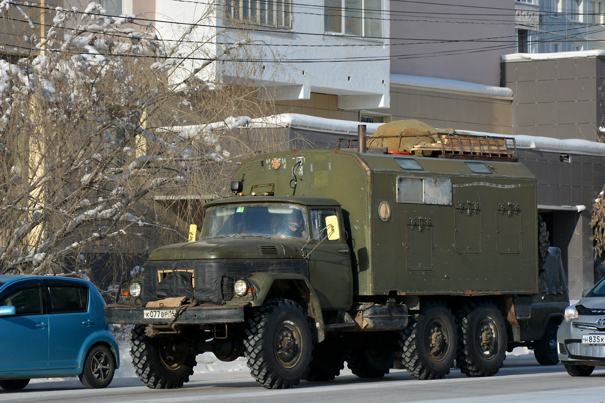 Саха (Якутия), № К 077 ВР 14 — ЗИЛ-131 (общая модель)